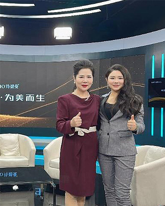 “Hair like ink, for beauty” theme live event successfully conclu